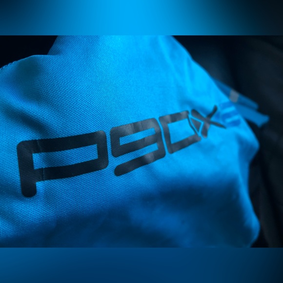 P90x 2 Women’s Blue Black short sleeve t shirt top NWOT! XS Extra Small tee - Picture 7 of 8